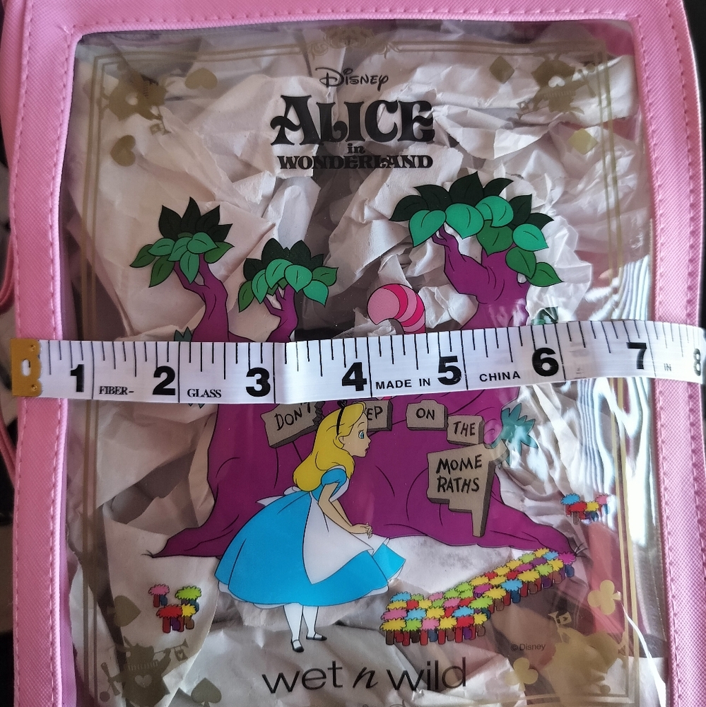 Wet N Wild Alice in Wonderland Cosmetic Bag Limited Edition - Picture 7 of 14